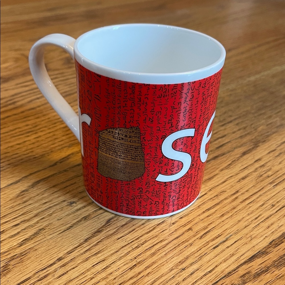 Red Rosetta Stone Mug